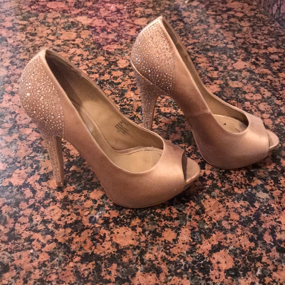 Steve Madden rhinestone heels
